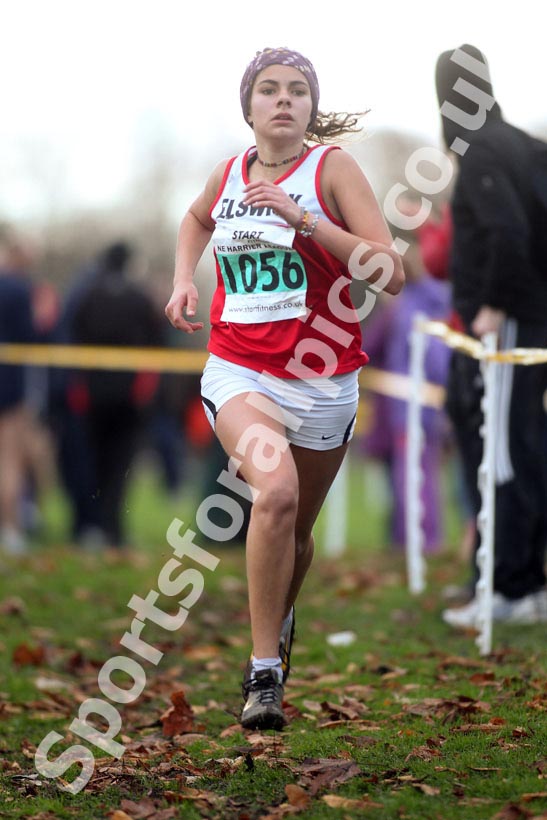 Green 1056, North East Harrier League, Blaydon.